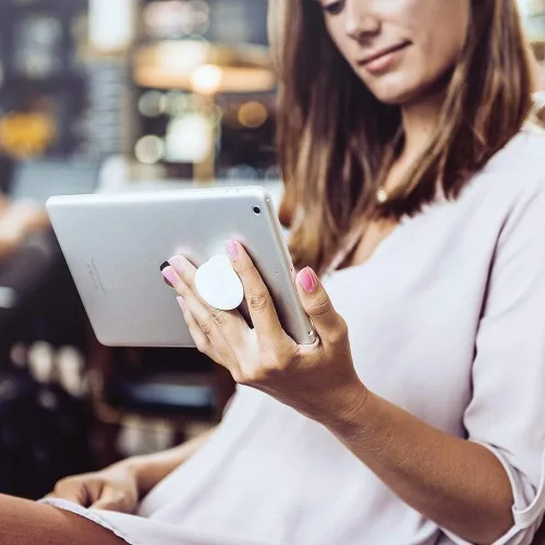 Vista 6 de PopSockets: Agarre para teléfono con soporte expandible, Pop Socket para teléfono - Color Burst Gloss