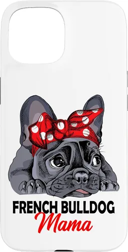 Vista 6 de French Bulldog Mama Frenchie Frauchen Case for iPhone 17