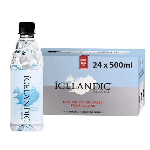 Vista 13 de Agua natural de manantial Icelandic Glacial.