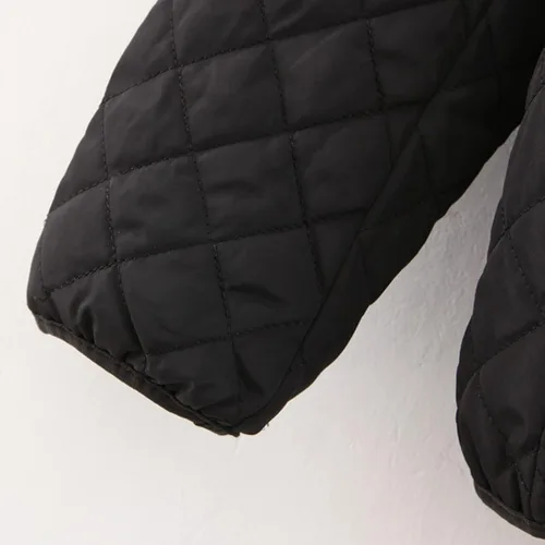 Vista 4 de LiutIAn Chaquetas de invierno para mujer estilo casual cálida mullida acolchada sólidas básicas con cremallera abrigo holgado con bolsillo