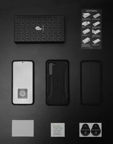 Vista 6 de Poetic Revolution - Funda compatible con Galaxy S23+ Plus 5G de 6.7 pulgadas, funda protectora de cuerpo completo resistente a prueba de golpes