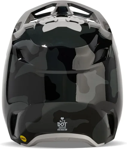 Vista 3 de Fox Racing Youth V1 Casco de Moto Motocross para Bicicleta de Tierra