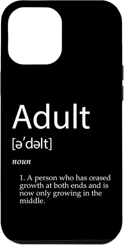Vista 25 de Funny Adult Definition Joke for Parents Dad Mom Adults Case for iPhone XR