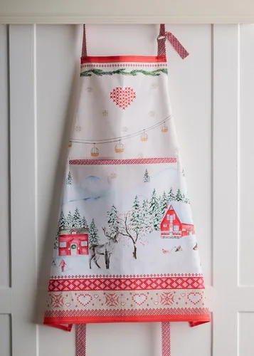 Vista 872 de Maison d' Hermine Delantales para mujer con bolsillo, 100% algodón (27.50 x 31.50 pulgadas)