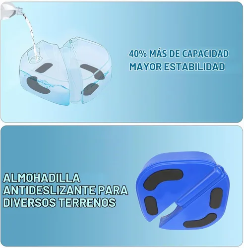 Vista 7 de Westant Match Buddy Pickleball Trainer & Rebounder with 2 Balls Azul