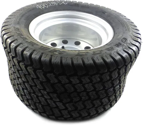Vista 3 de Conjunto completo de rueda trasera Dixie Chopper original (24 x 12 x 12) neumático para cortacésped (2008-2012) SE2550, SE2734, SE2744, SE2750
