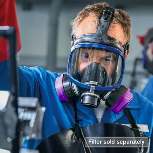 Vista 6 de Dräger X-plore 5500 Máscara respiradora de cara completa Aprobado por NIOSH