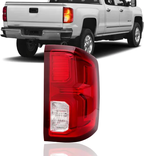 Vista 15 de Conjunto de luces traseras compatibles con Chevy Equinox 2016 2017, luz trasera tipo halógena, lámpara de freno trasera, repuesto # GM2800279