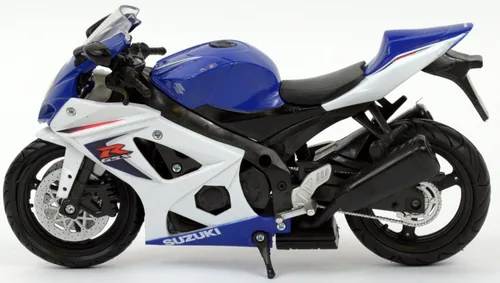 Vista 3 de New Ray Motocicletas 1:12 2008 Suzuki GSX-R R1000 (Colores aleatorios)