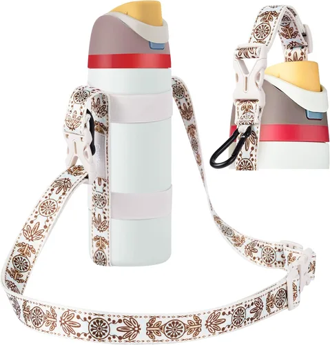 Vista 19 de EasyAcc Correa de Soporte para Botella de Agua, para Owala FreeSip 24 32 40 oz, Hydro Flask, Cirkul, Yeti, Stanley Flip, Botellas de Agua