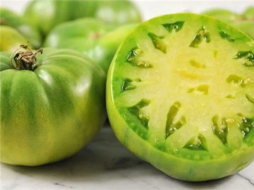 Vista 2 de Green Giant Tomate Seeds - Buenos rendimientos de 12 a 18 oz de tomates verdes (10 - Semillas)