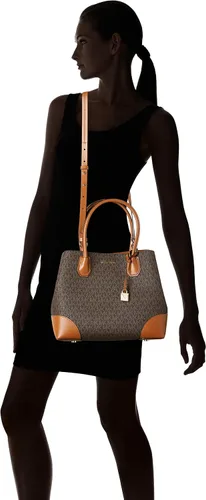 Vista 6 de Michael Kors Mercer Galería Tote Marrón