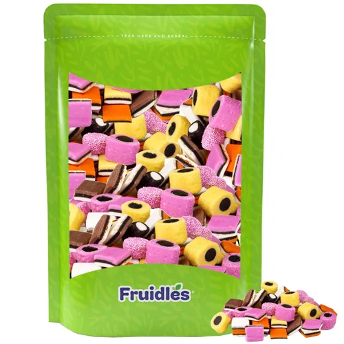 Vista 11 de Fruidles Gomitas de Regaliz Allsorts de Estilo Inglés, Dulces Allsorts, Sin OGM (1 Libra)
