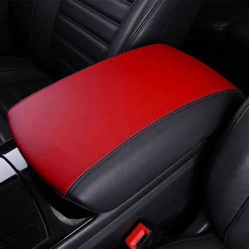 Vista 9 de XITER Protector de funda para reposabrazos de automóvil, 1 almohadilla de cuero para consola central para Edge 2015-2024, protector de caja