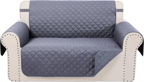 Vista 53 de Fundas para Silla Reclinable Reversibles Funda de Sofá para Mascotas Protector de Muebles Lazy Boy (Silla 23'', Beige/Beige)