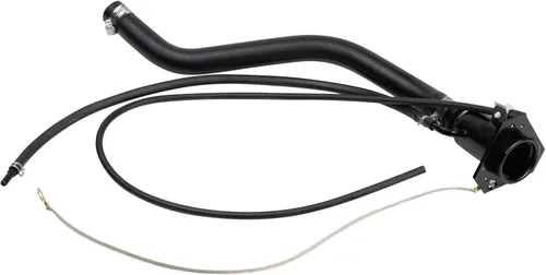 Vista 53 de TRQ Cuello de llenado de depósito de combustible, color negro, compatible con Mercury Villager Nissan Quest 1999-2002