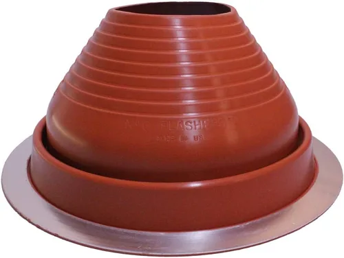 Vista 9 de Flashers #1 Silicona de alta temperatura flexible para techo Jack Pipe Boot Metal Roofing Pipe Flashing (Pipe OD 1/4" a 2")