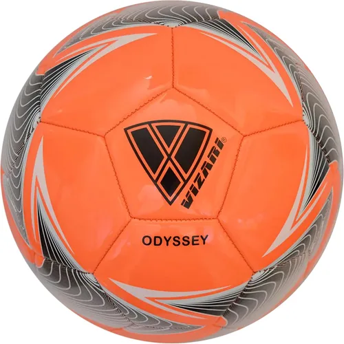 Vista 22 de Balón de fútbol Vizari con flores Azul