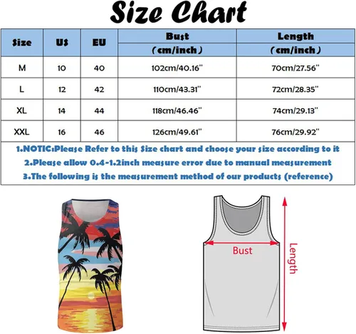 Vista 5 de Camiseta sin mangas para hombre, para entrenamiento, para natación, gimnasio, fitness, correr, playa, camisetas sin mangas