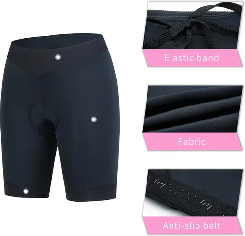 Vista 3 de beroy Pantalones cortos de ciclismo para mujer