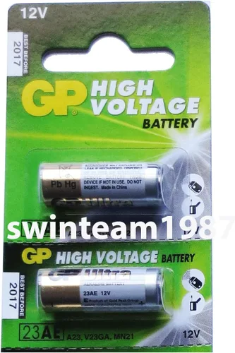Vista 3 de Paquete de baterías 50X Super GP Alcalinas de alto voltaje 12V 23AE
