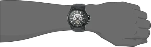 Vista 2 de Michael Kors relojes Dylan silicona reloj automático, Gris