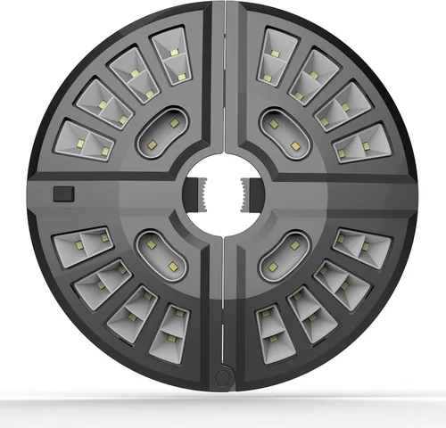 Vista 7 de Magictec - Luz para paraguas, 44 luces LED inalámbricas para patio, con 3 modos de iluminación, funciona con 4 pilas AA (no incluidas)