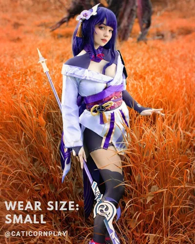 Vista 9 de Nuoqi Venti Cosplay Raiden Shogun Cosplay Yae Miko Cosplay Genshin Impact Cosplay Disfraces