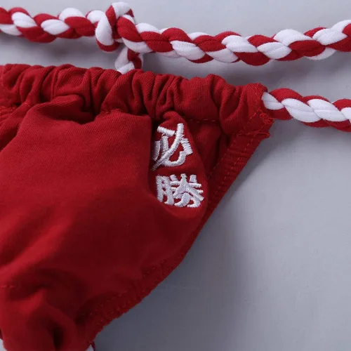 Vista 6 de iEFiEL - Tangas sexy para hombre con tacos en T, de algodón, para lencería y lucha