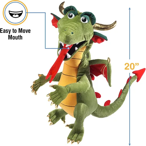 Vista 3 de Marioneta estilo dragón, ventrílocuo de 20