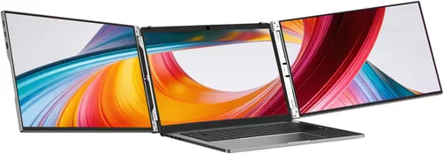 Vista 2 de VSDISPLAY Extensor de pantalla para portátil de 15 pulgadas, monitor dual para crear pantalla triple 15'' 1920x1080 LCD