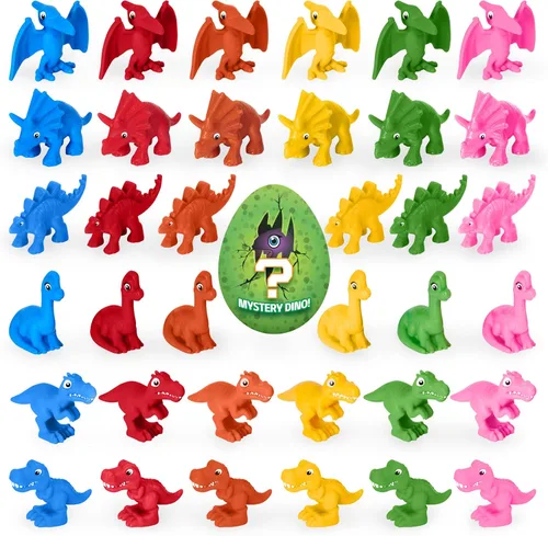 Vista 6 de PAW Patrol, Dino Rescue Marshall's Deluxe Rev Up Vehículo con figura de dinosaurio misterioso