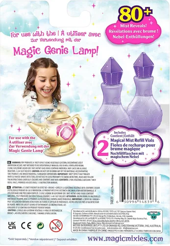 Vista 3 de Magic Mixies - Paquete de recarga de niebla mágica para lámpara Magic Genie