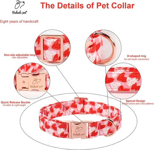 Vista 397 de Collar para perros del 4 de julio, collares patrióticos azules para cachorros y perros pequeños, ligero y ajustable 1776 collares para cachorros