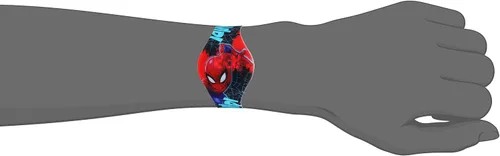 Vista 4 de Marvel Boy s plástico de cuarzo reloj Casual color rojo modelo spd4492