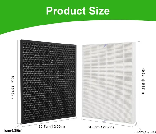 Vista 4 de 114190 Filtro de repuesto B para purificadores de aire Winix: filtro de repuesto 9500 U300 P300 WAC9000 WAC9500 WAC5000 WAC5000b WAC5300 WAC6300
