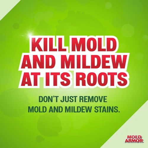 Vista 2 de Mold Armor Marca Profesional Spray para Eliminar y Controlar Moho, 32 oz., Removedor de Moho y Hongos de Superficies Duras, Resultados Visibles