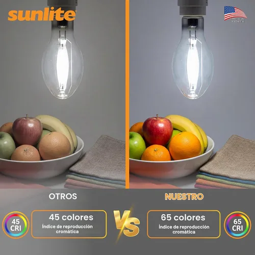 Vista 5 de Foco de halogenuros metálicos Sunlite, base mediana, MH100/U/MED, 100watts