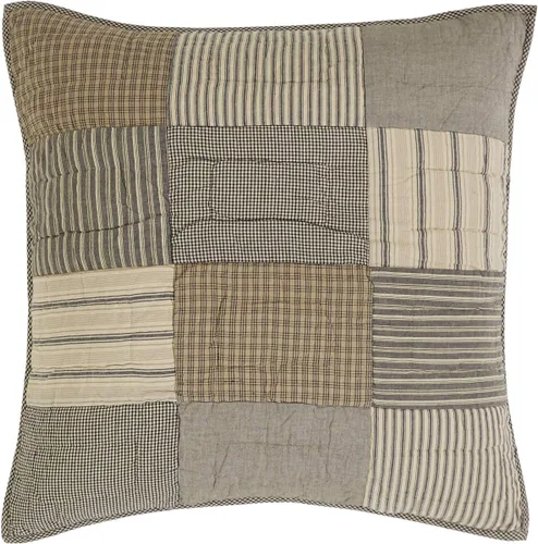 Vista 15 de VHC Brands Sawyer Mill - Almohada decorativa familiar azul para sofá, sofá o cama, 14 x 22 pulgadas