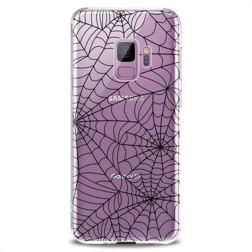 Vista 7 de Funda compatible con Samsung S25 S24 S23 FE S22 Plus S21 Ultra S20+ S10e Note 20 S9 Mujeres Patrón Negro Lindo Adolescente Flexible Silicona Slim