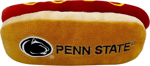 Vista 20 de NCAA Alabama Crimson Tide HOT Dog - Juguete de peluche para perros y gatos, juguete de peluche para perros y gatos con chirriador interior y hermoso