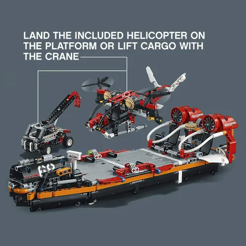 Vista 7 de LEGO Technic Hovercraft 42076 Kit de construcción (1020 piezas)