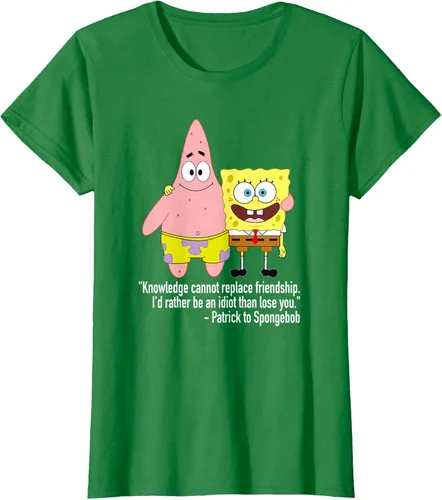 Vista 33 de Mademark x SpongeBob SquarePants - Patrick & SpongeBob - Camiseta de la amistad Asfalto