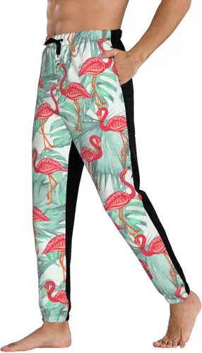 Vista 4 de Men's Sweatpants with Pockets Mermaids Fish Scales Jogger Pants for Running Training Jogging Workout Gym