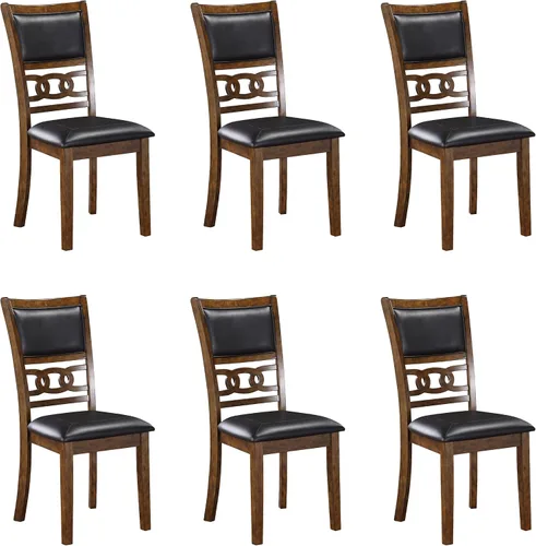 Vista 14 de New Classic Furniture Sillas de comedor Gia, juego de 2, color marrón