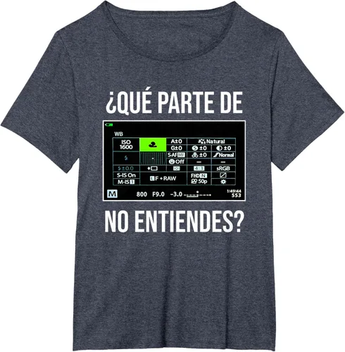 Vista 31 de ¿Qué Parte de la cámara no entiendes? Camiseta