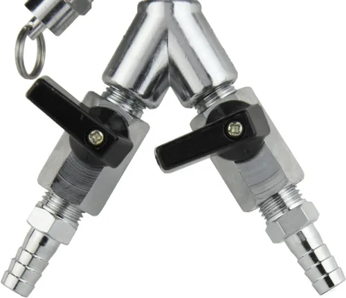 Vista 8 de Kegco Regulador Kegerator de nitrógeno de dos productos de doble calibre de calidad comercial premium