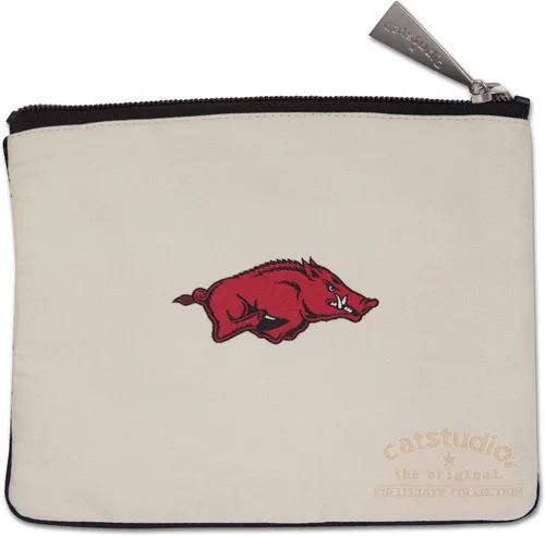 Vista 2 de Catstudio Bolsa con cremallera Parent South College, Arkansas Razorbacks