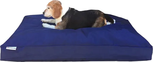 Vista 11 de Cama ortopédica para perro, con espuma viscoelástica, duradera, con forro interior impermeable y fuerte funda exterior, para mascotas pequeñas
