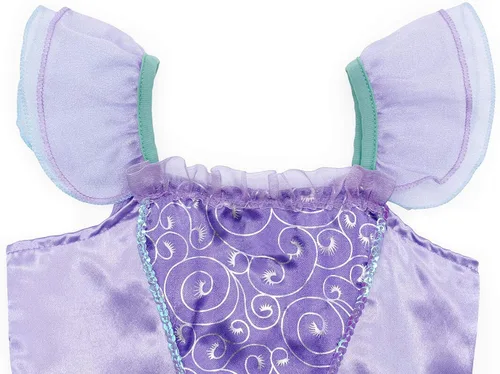 Vista 4 de AmzBarley Little Girls Mermaid Outfits Princess Birthday Party Mermaid Dress up Christmas Costume Clothes with Accessories